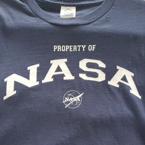Delta Navy Blue NASA Men's T-Shirt